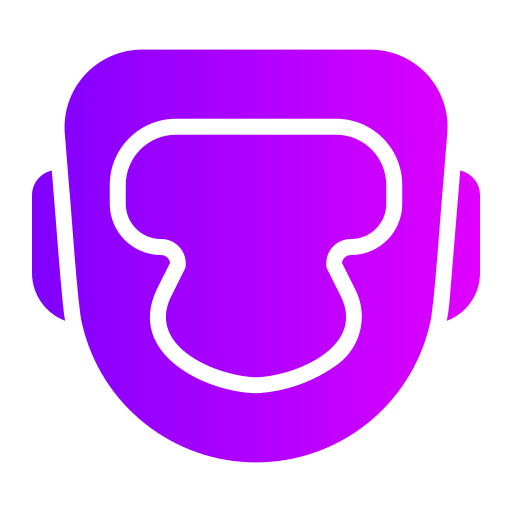 Boxing helmet Generic gradient fill icon
