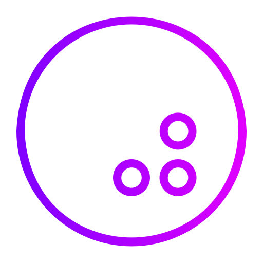 kręgle Generic gradient outline ikona