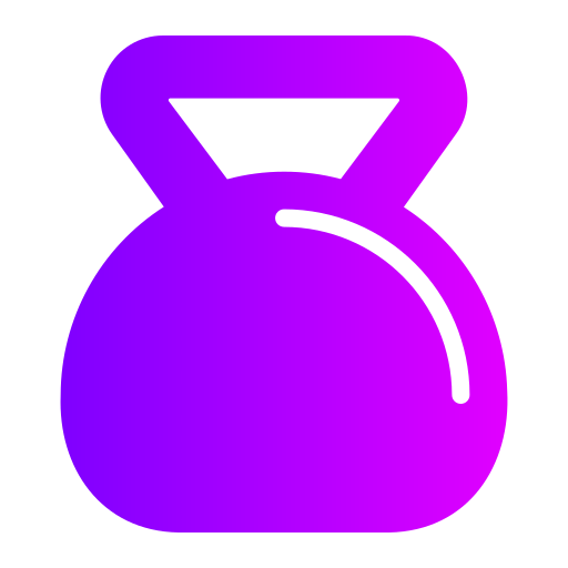 kettlebell Generic gradient fill ikona