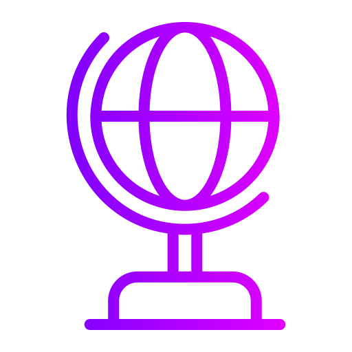 globe terrestre Generic gradient outline Icône