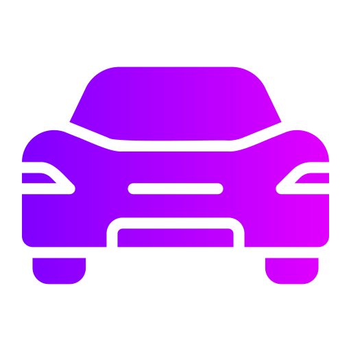 carro deportivo Generic gradient fill icono
