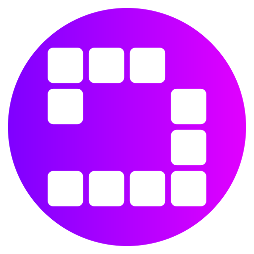 tetris Generic gradient fill icoon