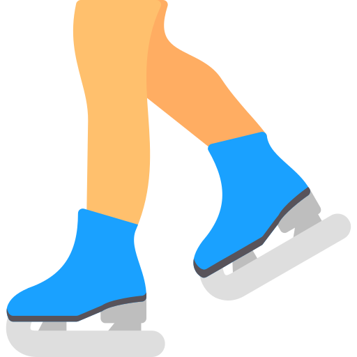 patinaje artístico Generic color fill icono