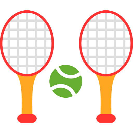 Tennis Generic color fill icon