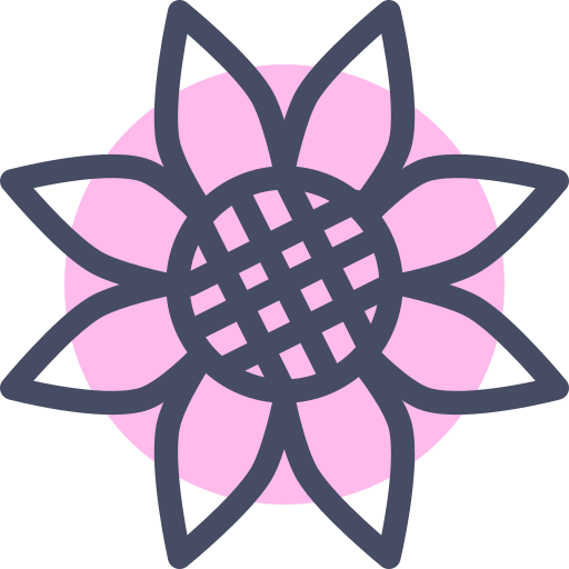 花 Generic outline icon