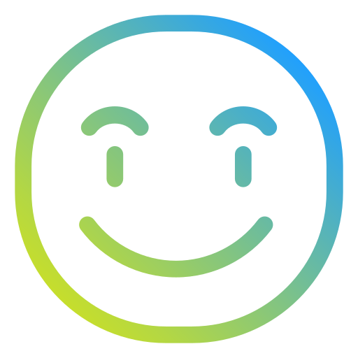 sourire Generic gradient outline Icône