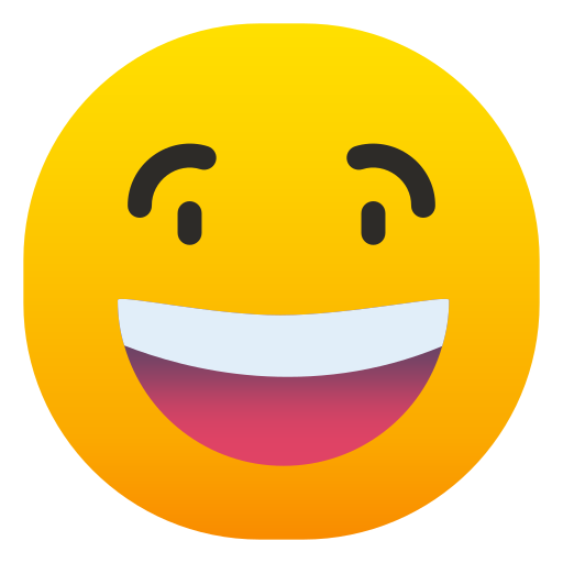 Laugh Generic gradient fill icon