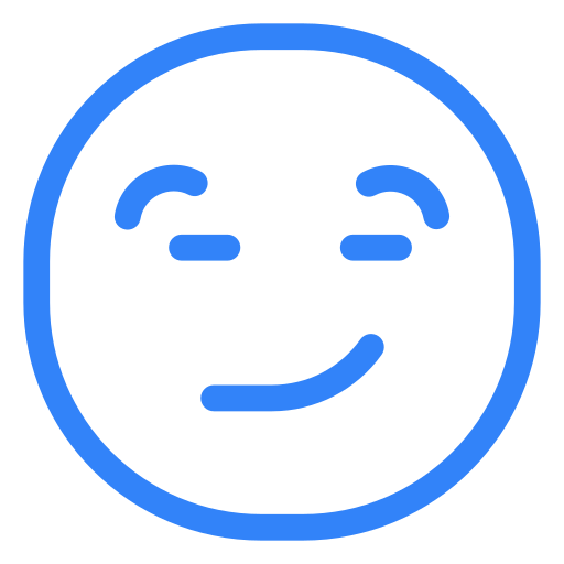 sonrisa afectada Generic color lineal-color icono