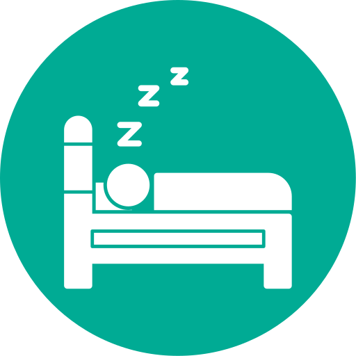 Sleeping Generic color fill icon