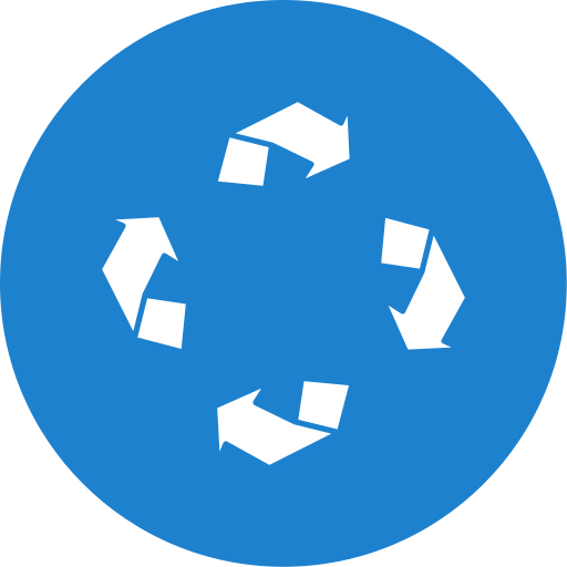 recycling Generic color fill icon