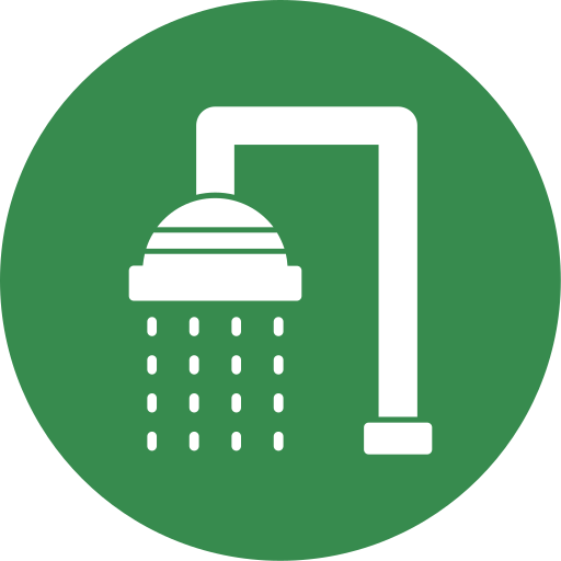 Showering Generic color fill icon