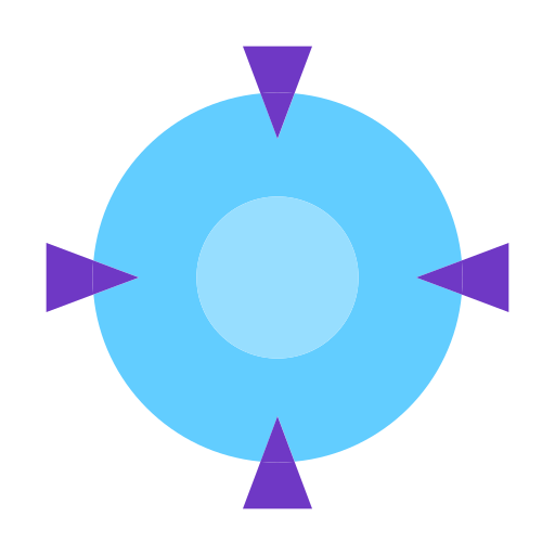 centrum Generic color fill ikona