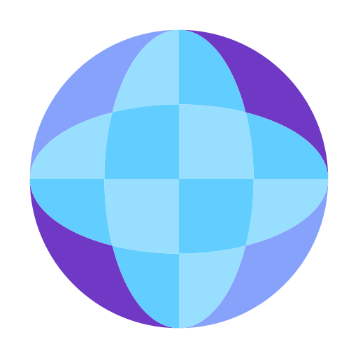 narzędzie globu Generic color fill ikona