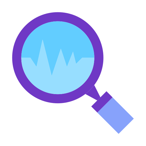 Search analysis Generic color fill icon