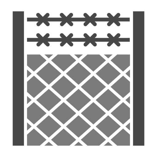 Barbed wire Generic color fill icon