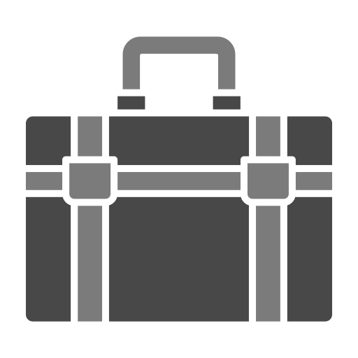 Suitcase Generic color fill icon