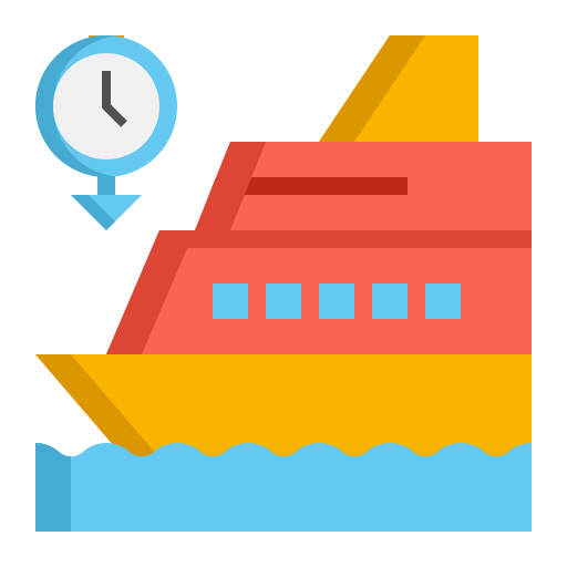 Arrival time Flaticons Flat icon