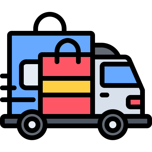 Delivery Coloring Color icon