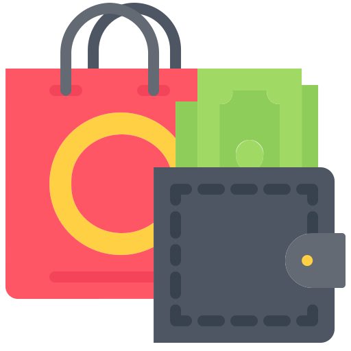 Payment Coloring Flat icon