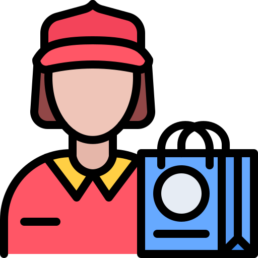 Courier Coloring Color icon