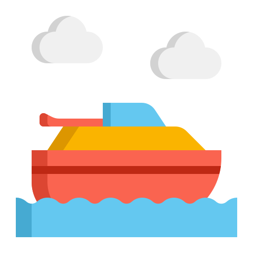 Яхта Flaticons Flat иконка
