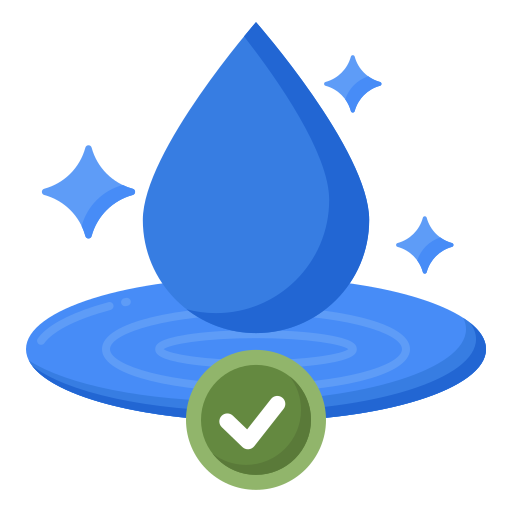 깨끗한 물 Flaticons Flat icon
