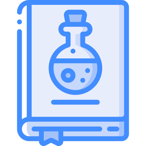 Spell book Basic Miscellany Blue icon