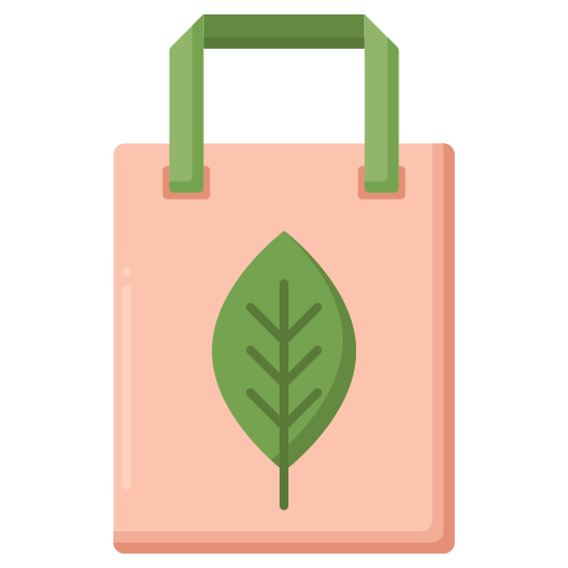 Eco bag Flaticons Flat icon