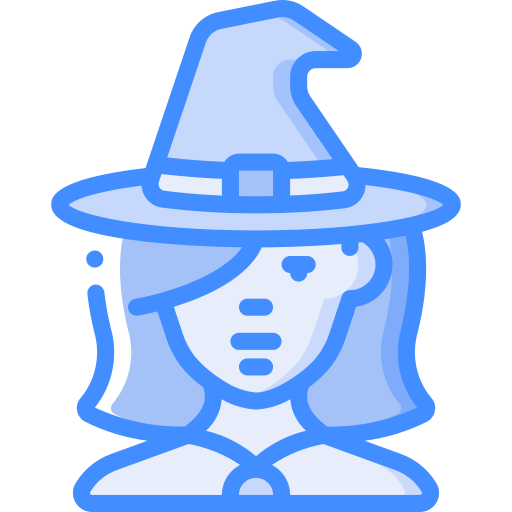 Witch Basic Miscellany Blue icon