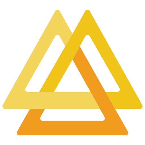trójkąty Basic Miscellany Flat ikona
