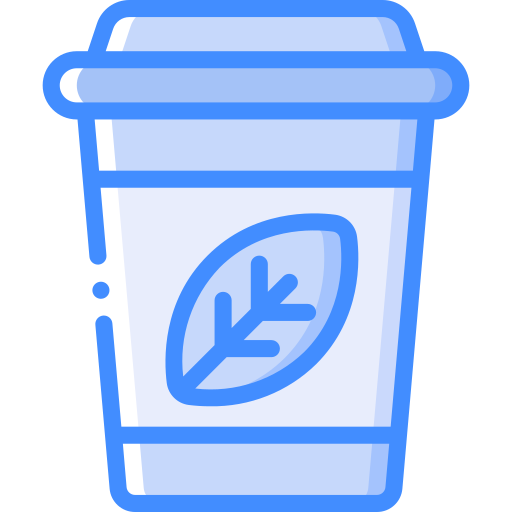 beker Basic Miscellany Blue icoon