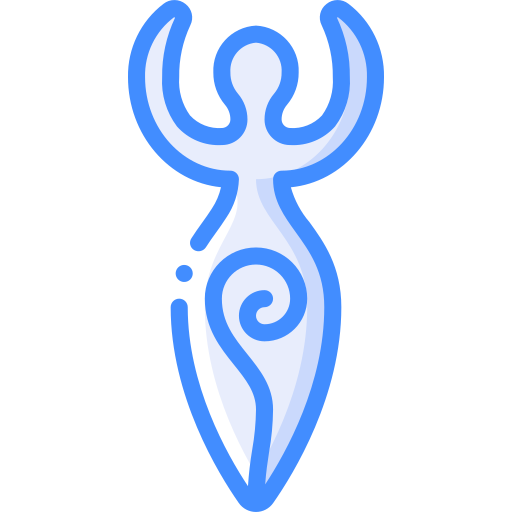 déesse Basic Miscellany Blue Icône