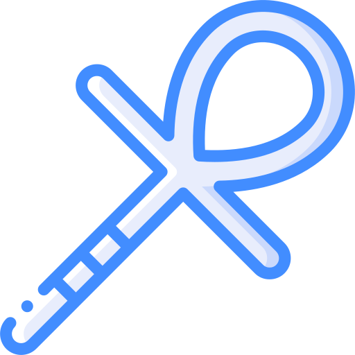 Key Basic Miscellany Blue icon