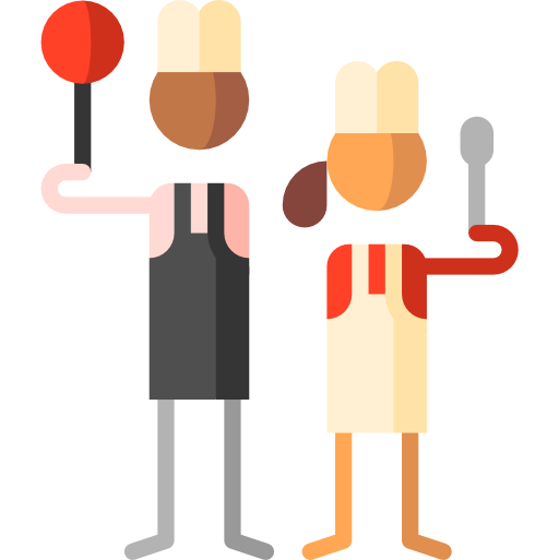 lehrer Puppet Characters Flat icon