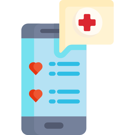 Medical app Special Flat icon