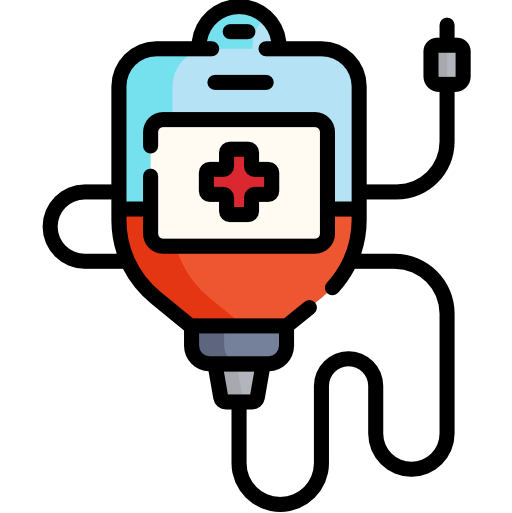 Blood transfusion Special Lineal color icon