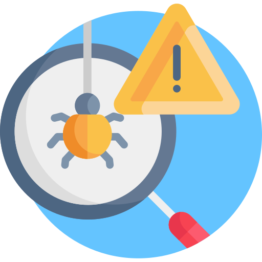 ウイルス検索 Detailed Flat Circular Flat icon