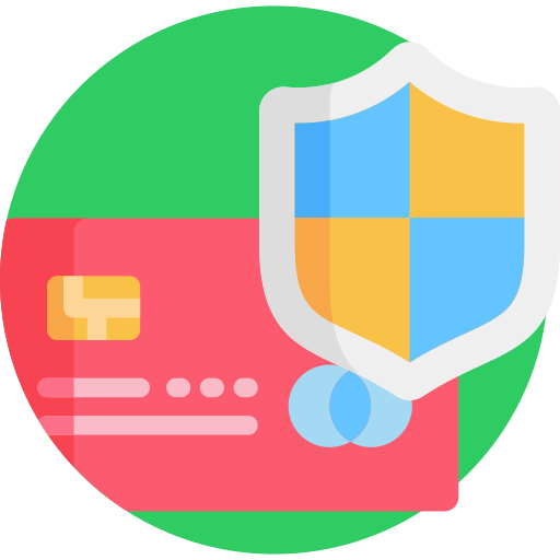 Secure payment Detailed Flat Circular Flat icon
