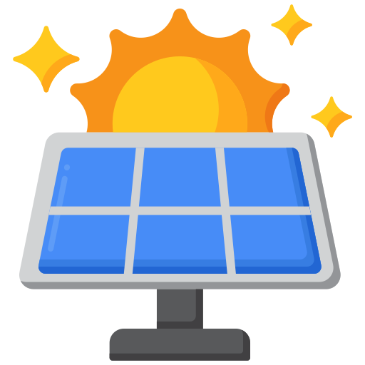 słoneczny Flaticons Flat ikona