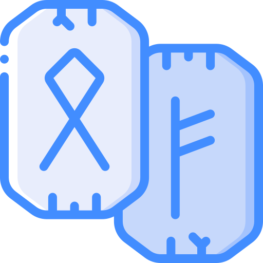 runes Basic Miscellany Blue Icône