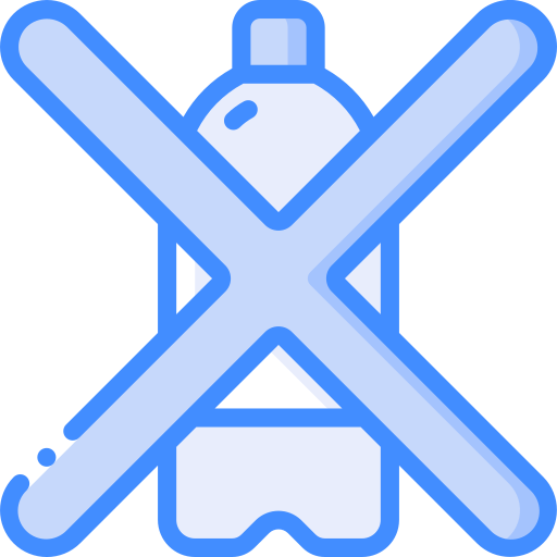 Bottles Basic Miscellany Blue icon
