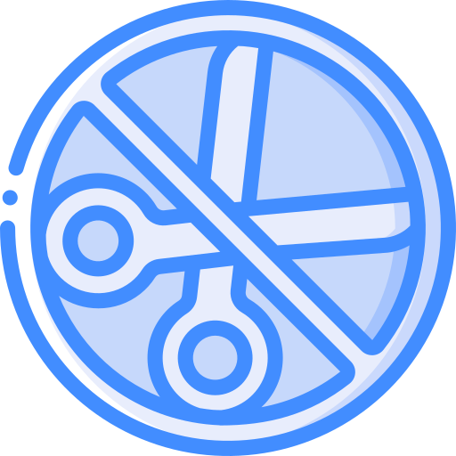 ハサミ Basic Miscellany Blue icon