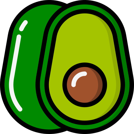 avocado Basic Miscellany Lineal Color icon