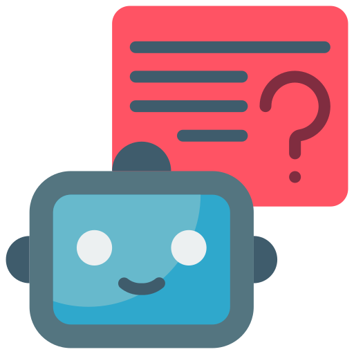 chatbot Basic Miscellany Flat icona