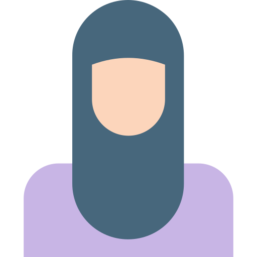 Muslimah Generic color fill icon