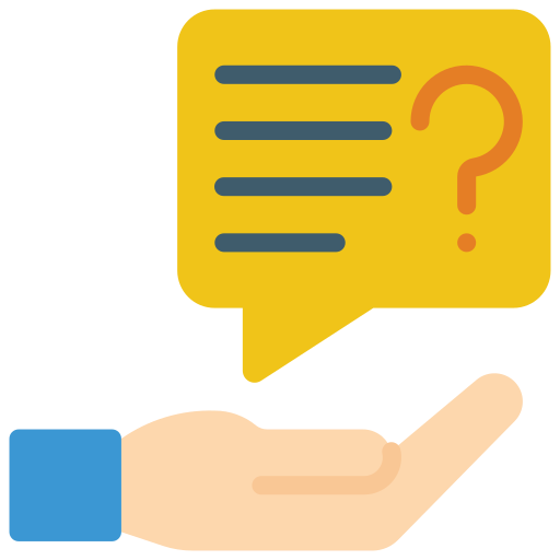 Question Basic Miscellany Flat icon