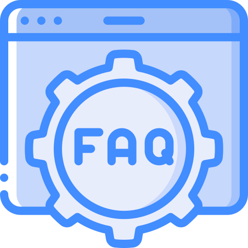 faq Basic Miscellany Blue icon