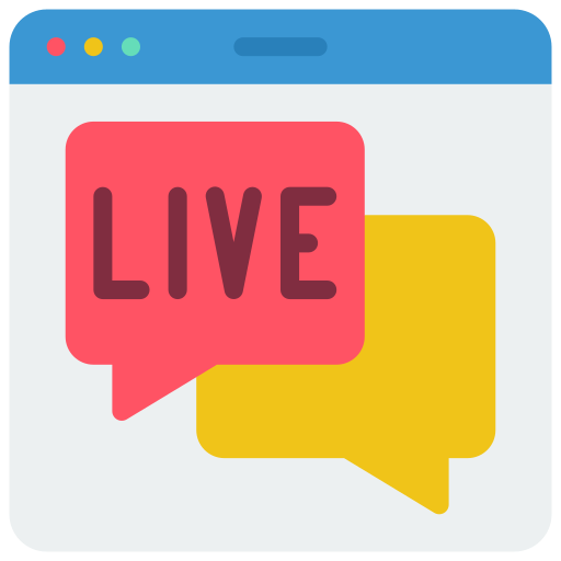 Live chat Basic Miscellany Flat icon
