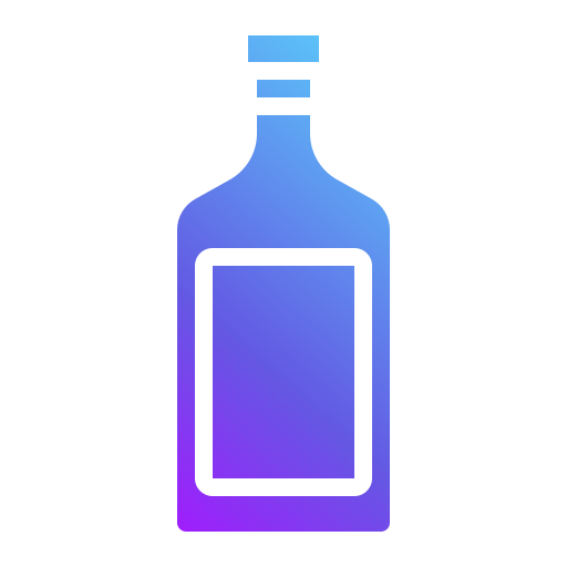 alcohol Generic gradient outline icoon