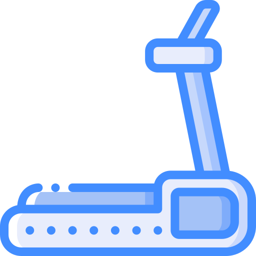 Treadmill Basic Miscellany Blue icon